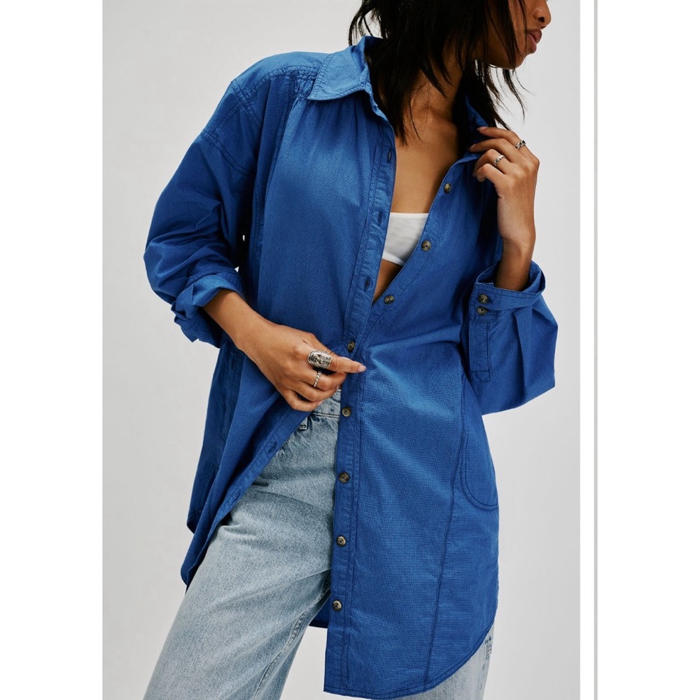 WE THE FREE “GARDEN STATE OVERSIZED SHIRT. NO OFFERS